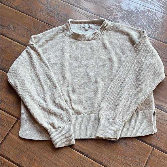 J. Crew Sweaters - J. Crew Women's Beige Crew Neck Sweater